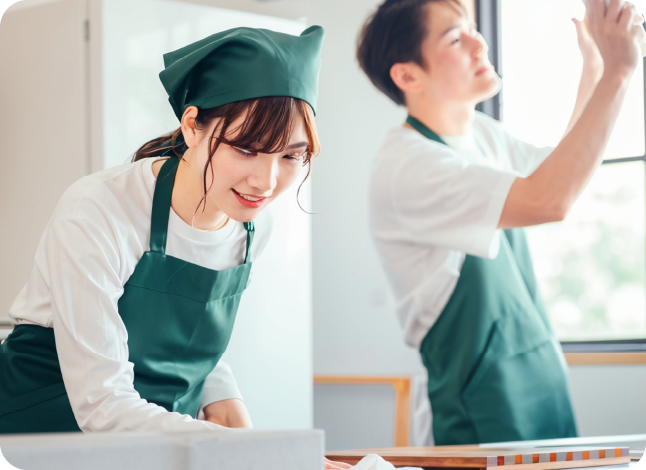 02 スタッフは全員日本人 | サービスの質には自信があります。